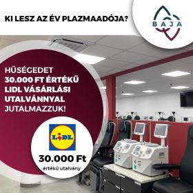 Ki lesz az év plazmaadója?