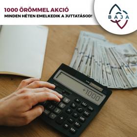 Minden héten emelkedik a juttatásod!