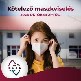 Kötelező maszkviselés!