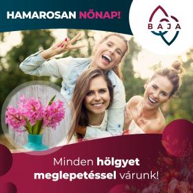 Hamarosan nőnap!