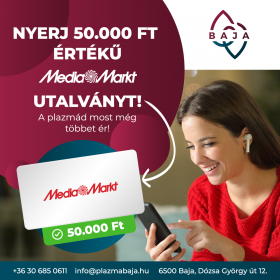 Nyerj 50.000 Ft értékű Media Markt utalványt!
